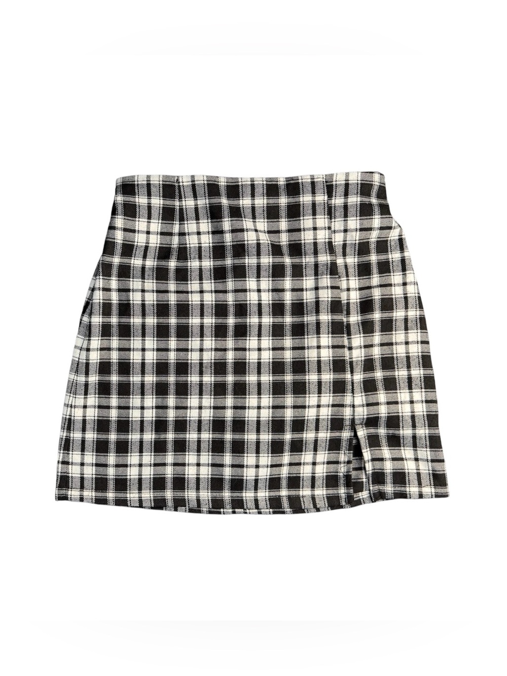 Art Class | Black and White Soft Mini Pencil Skirt, Girl’s Size Medium (7/8)